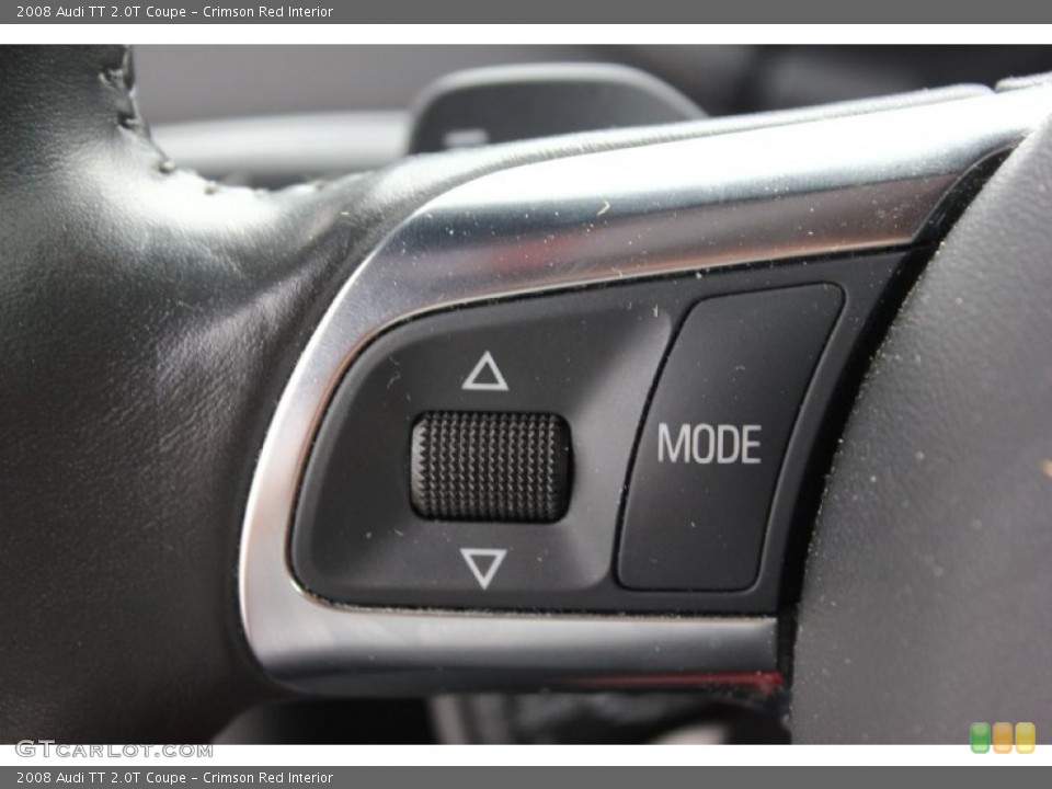 Crimson Red Interior Controls for the 2008 Audi TT 2.0T Coupe #93418213