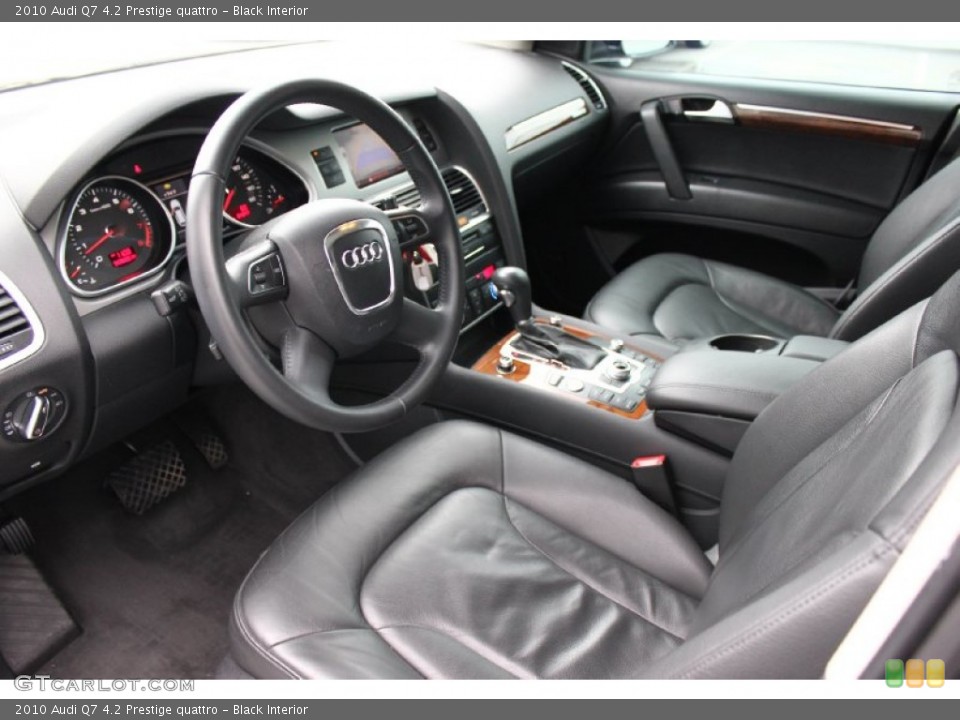 Black Interior Photo for the 2010 Audi Q7 4.2 Prestige quattro #93418955