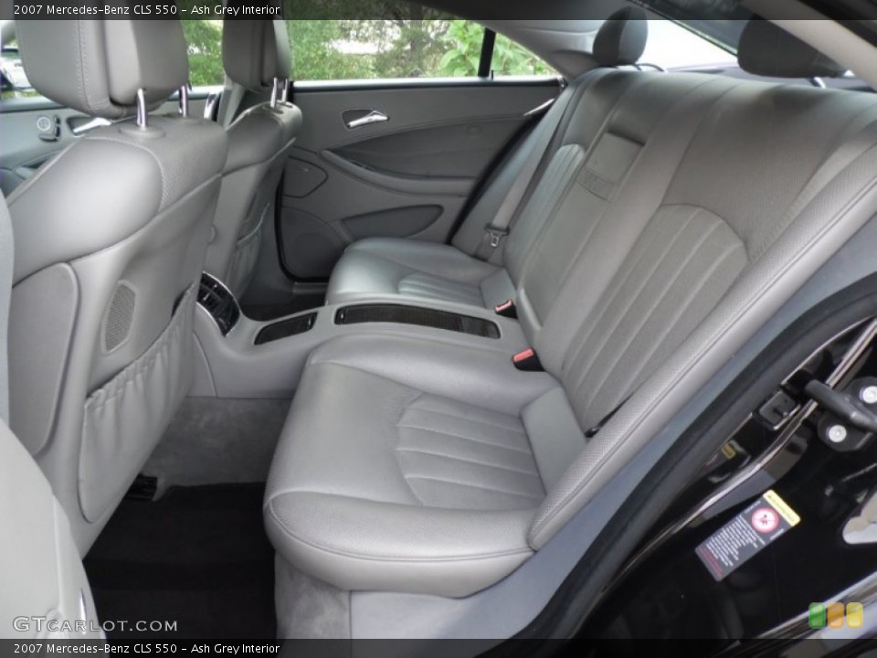 Ash Grey Interior Rear Seat for the 2007 Mercedes-Benz CLS 550 #93420299