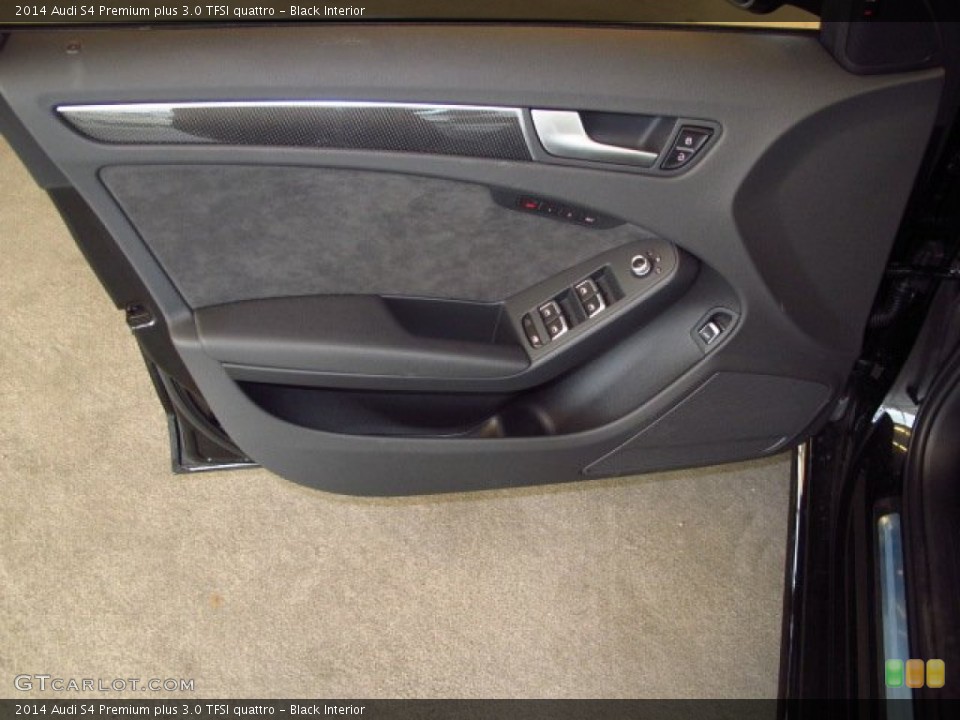 Black Interior Door Panel for the 2014 Audi S4 Premium plus 3.0 TFSI quattro #93422705