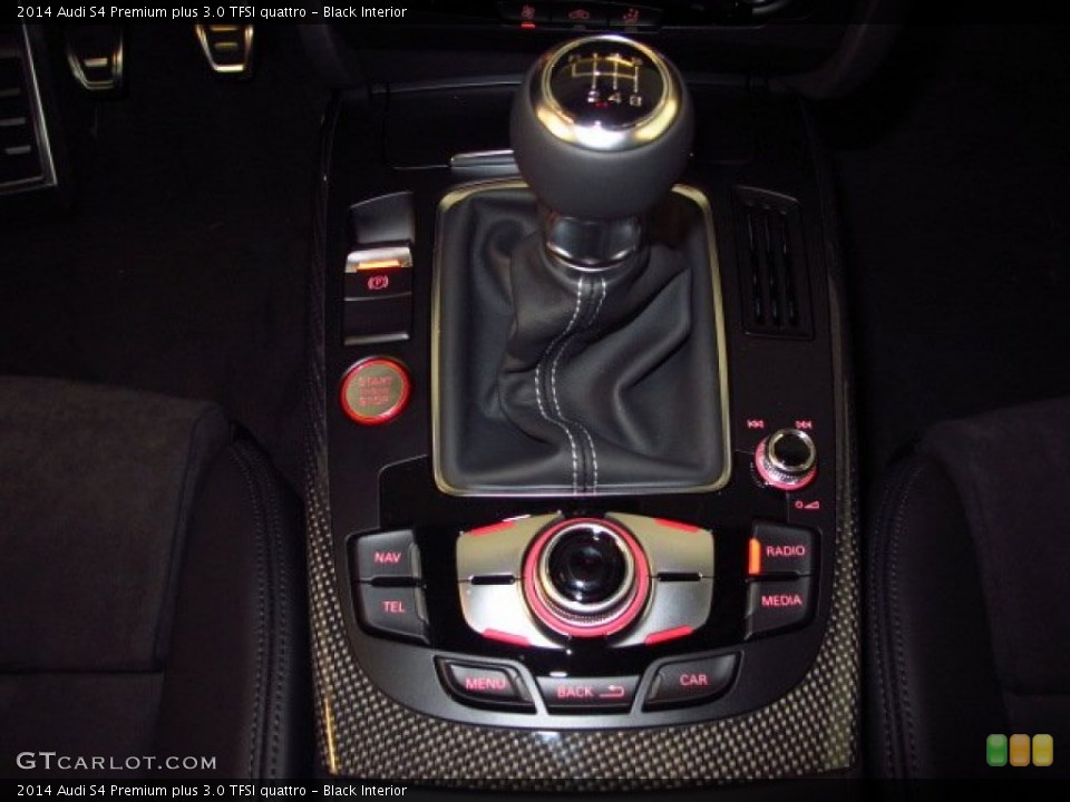 Black Interior Transmission for the 2014 Audi S4 Premium plus 3.0 TFSI quattro #93422960