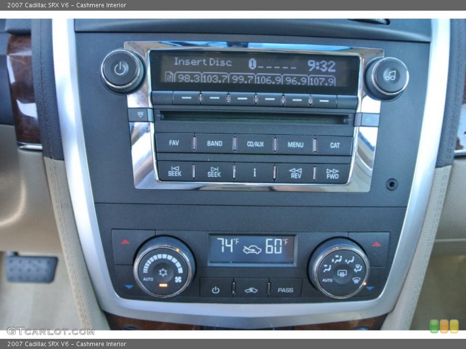 Cashmere Interior Controls for the 2007 Cadillac SRX V6 #93425276