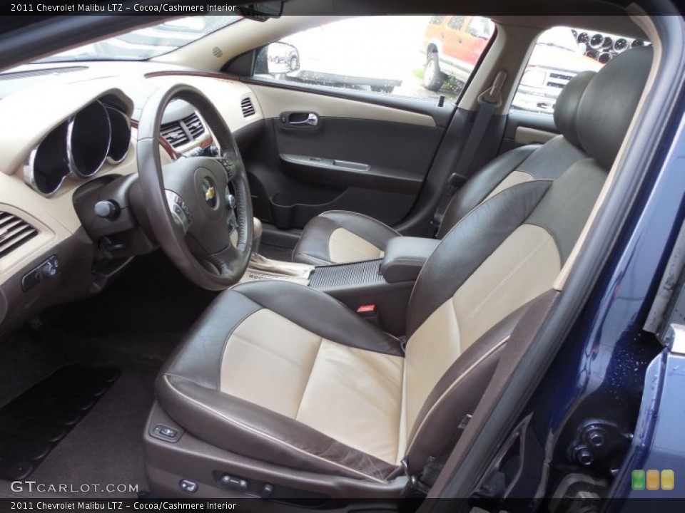 Cocoa/Cashmere Interior Photo for the 2011 Chevrolet Malibu LTZ #93428441