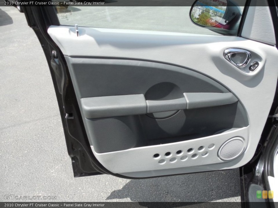 Pastel Slate Gray Interior Door Panel for the 2010 Chrysler PT Cruiser Classic #93429571