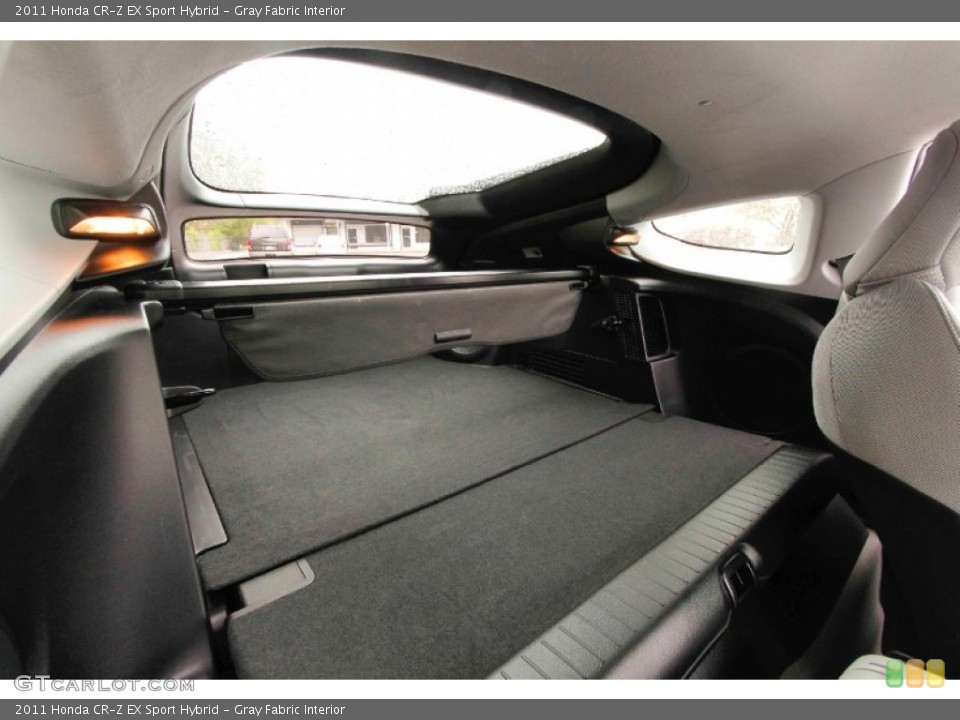 Gray Fabric Interior Trunk for the 2011 Honda CR-Z EX Sport Hybrid #93432443
