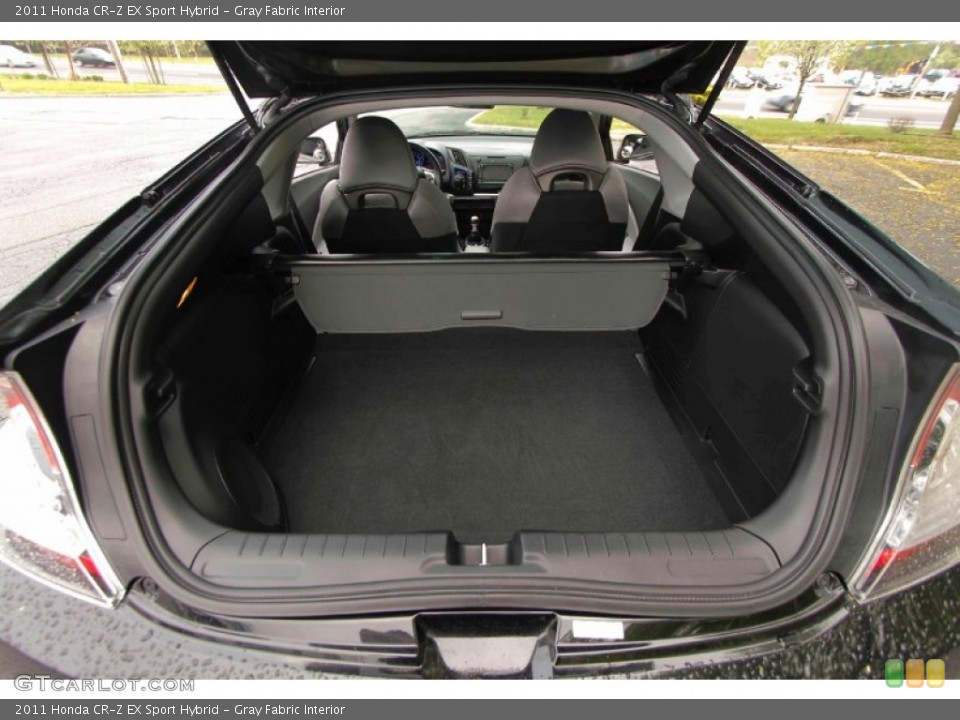 Gray Fabric Interior Trunk for the 2011 Honda CR-Z EX Sport Hybrid #93432464