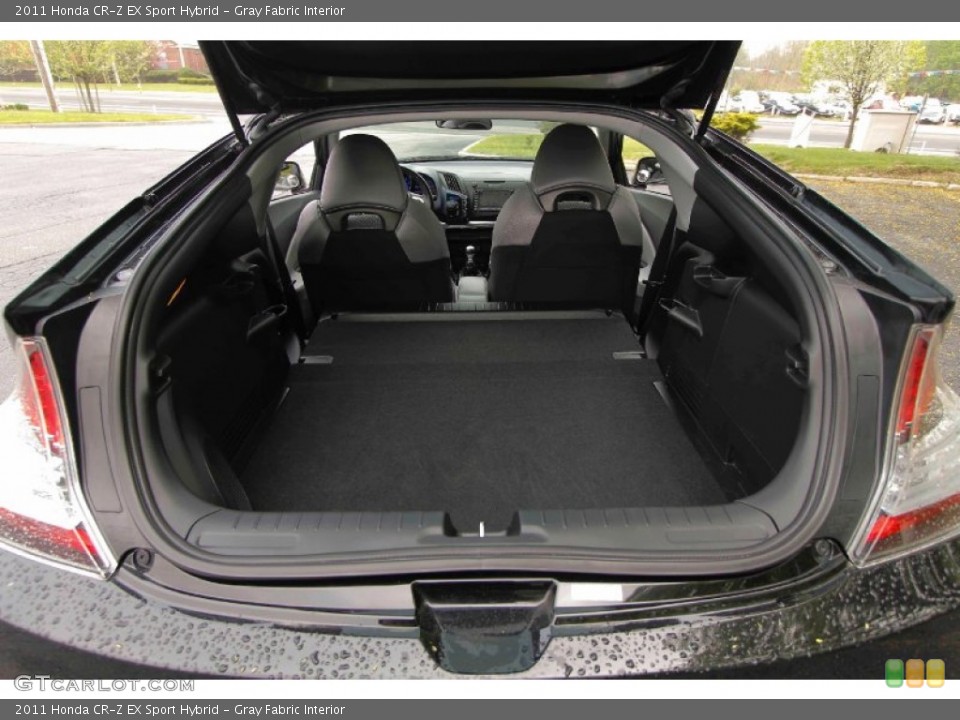 Gray Fabric Interior Trunk for the 2011 Honda CR-Z EX Sport Hybrid #93432488