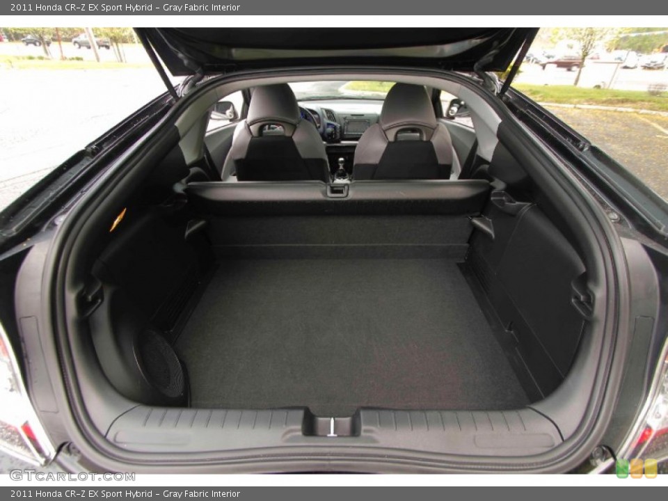 Gray Fabric Interior Trunk for the 2011 Honda CR-Z EX Sport Hybrid #93432548