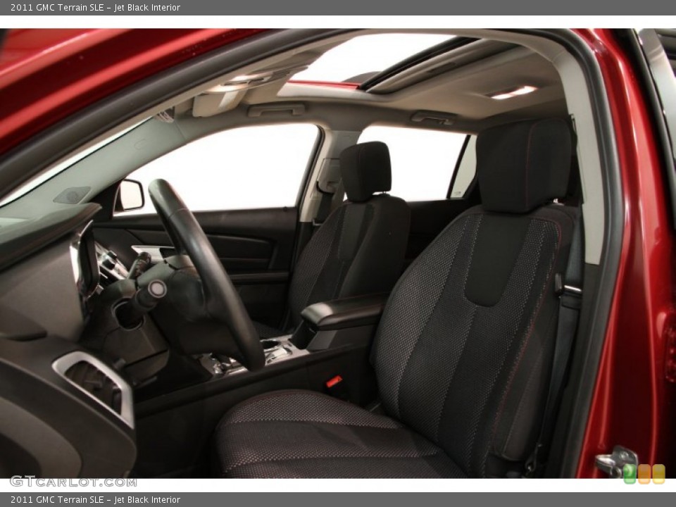 Jet Black Interior Photo for the 2011 GMC Terrain SLE #93434544