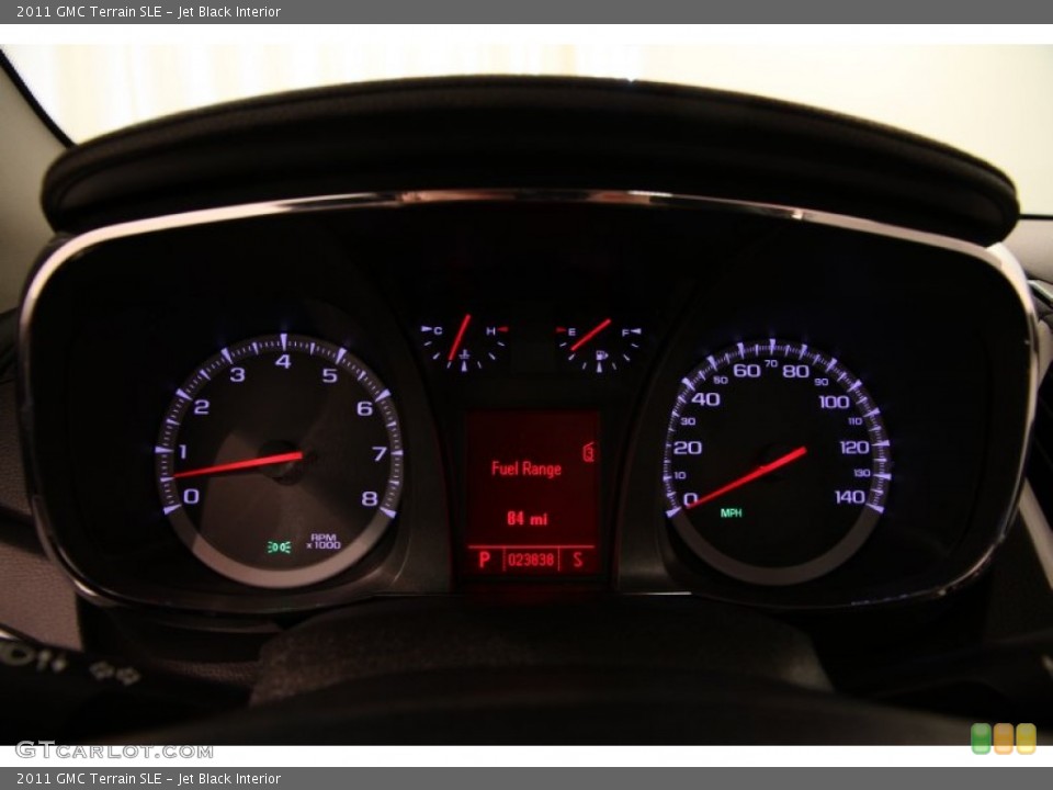 Jet Black Interior Gauges for the 2011 GMC Terrain SLE #93434570