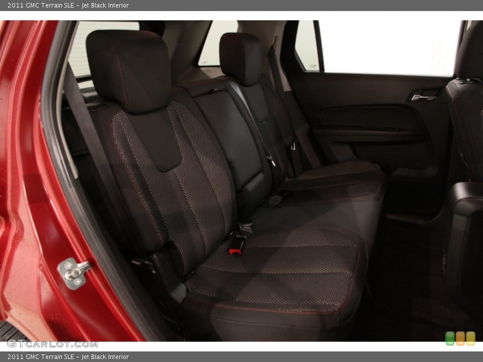 Jet Black Interior Rear Seat for the 2011 GMC Terrain SLE #93434645