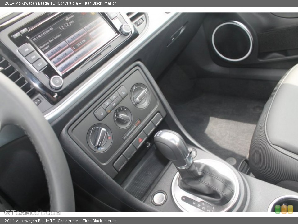 Titan Black Interior Transmission for the 2014 Volkswagen Beetle TDI Convertible #93438524