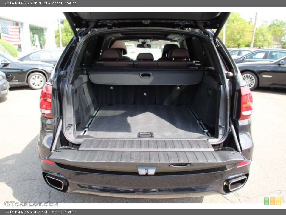 Mocha Interior Trunk for the 2014 BMW X5 xDrive50i #93442822