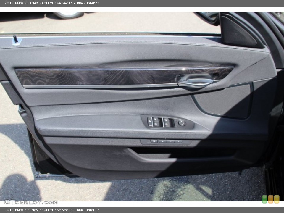 Black Interior Door Panel for the 2013 BMW 7 Series 740Li xDrive Sedan #93443281