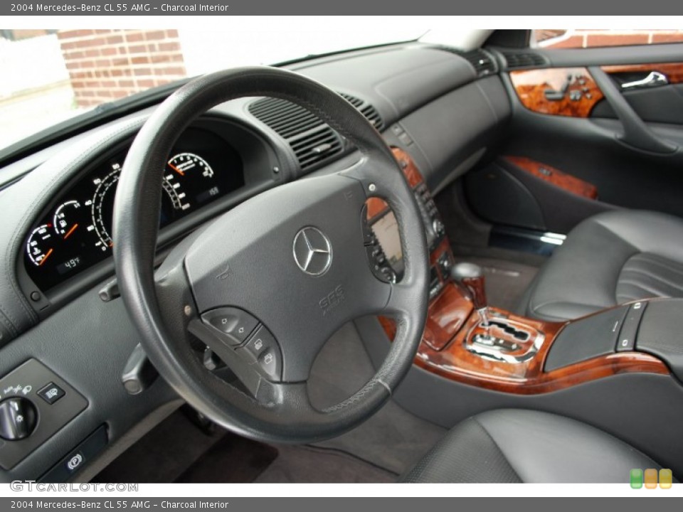 Charcoal Interior Dashboard for the 2004 Mercedes-Benz CL 55 AMG #93443635