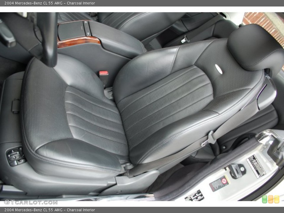 Charcoal Interior Front Seat for the 2004 Mercedes-Benz CL 55 AMG #93443735