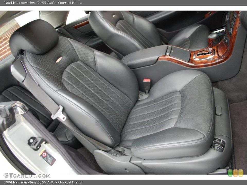 Charcoal Interior Front Seat for the 2004 Mercedes-Benz CL 55 AMG #93443764