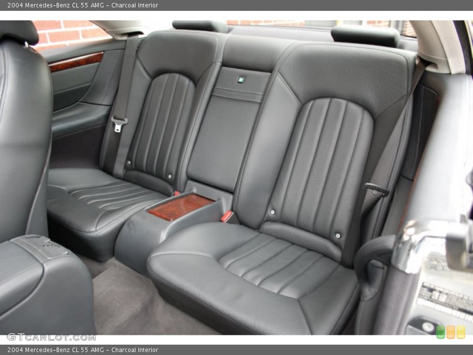 Charcoal Interior Rear Seat for the 2004 Mercedes-Benz CL 55 AMG #93443814