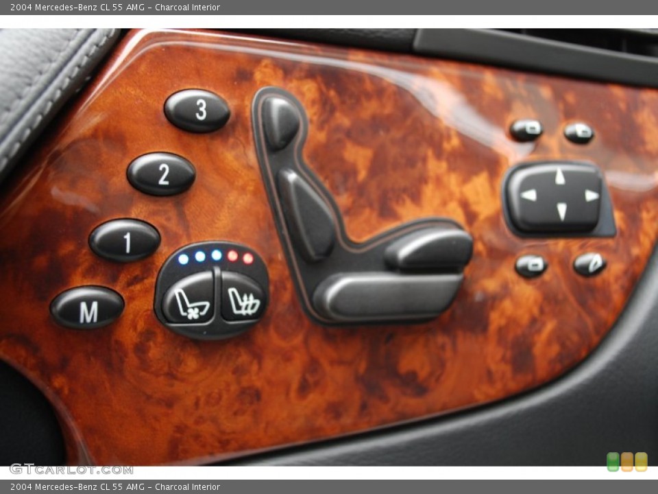 Charcoal Interior Controls for the 2004 Mercedes-Benz CL 55 AMG #93444277