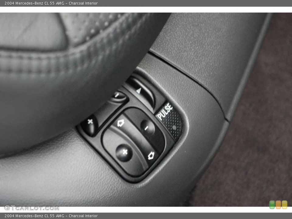 Charcoal Interior Controls for the 2004 Mercedes-Benz CL 55 AMG #93444337