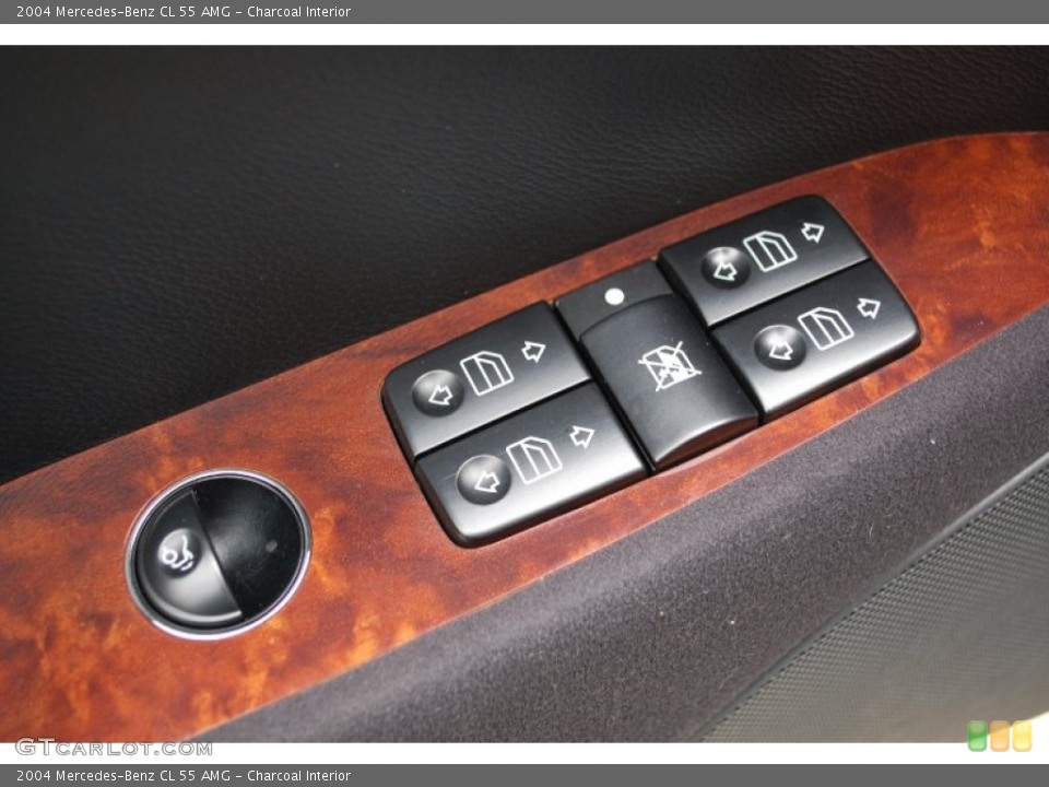 Charcoal Interior Controls for the 2004 Mercedes-Benz CL 55 AMG #93444382