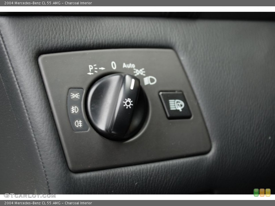 Charcoal Interior Controls for the 2004 Mercedes-Benz CL 55 AMG #93444490