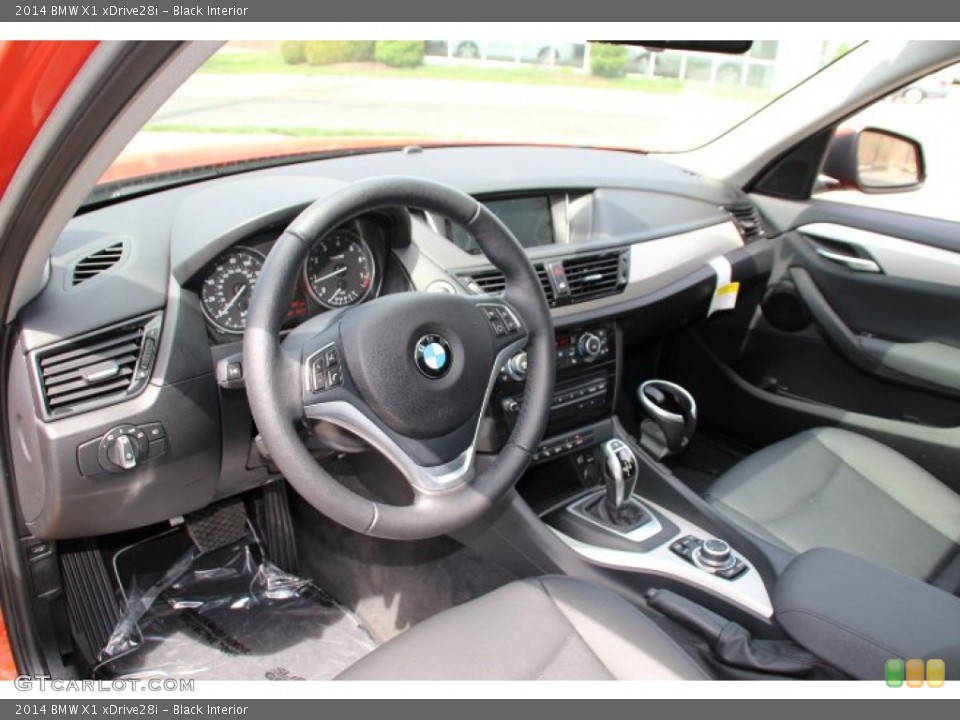 Black Interior Photo for the 2014 BMW X1 xDrive28i #93446179