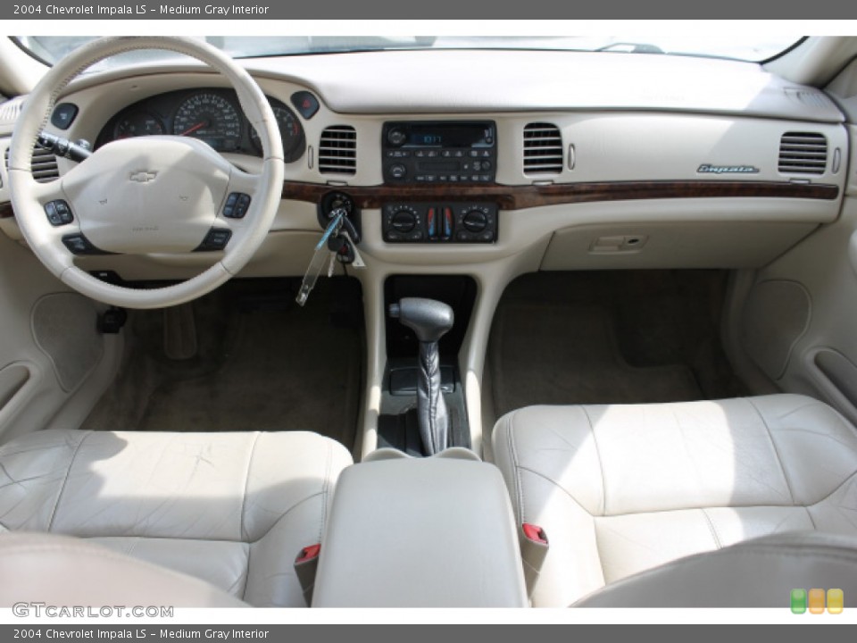 Medium Gray Interior Dashboard for the 2004 Chevrolet Impala LS #93449141