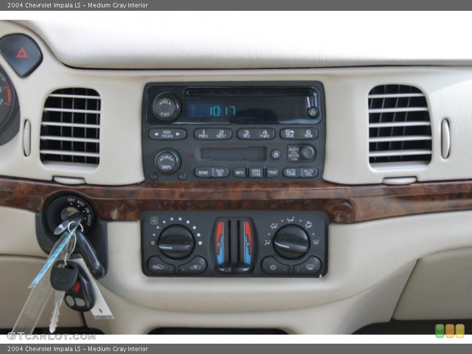 Medium Gray Interior Controls for the 2004 Chevrolet Impala LS #93449200