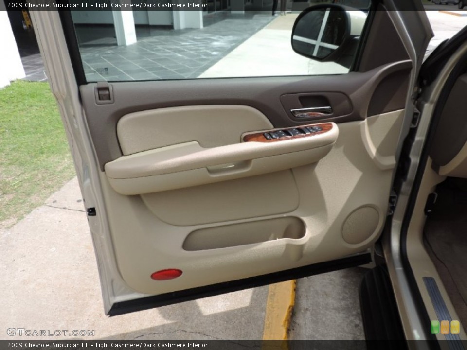 Light Cashmere/Dark Cashmere Interior Door Panel for the 2009 Chevrolet Suburban LT #93450820