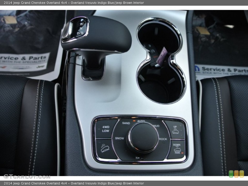 Overland Vesuvio Indigo Blue/Jeep Brown Interior Transmission for the 2014 Jeep Grand Cherokee Overland 4x4 #93466645