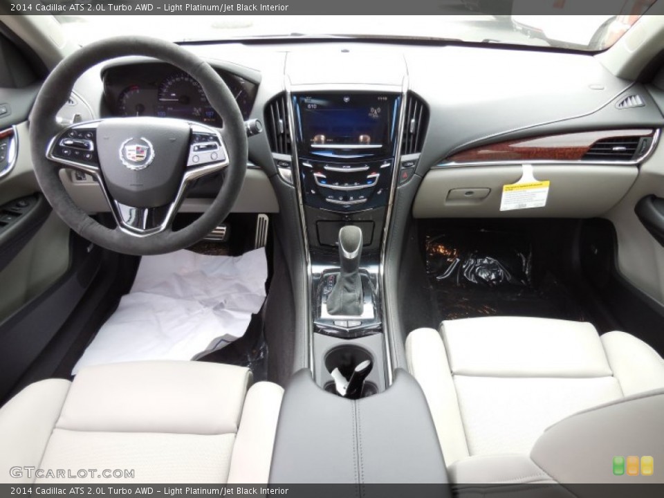 Light Platinum/Jet Black Interior Dashboard for the 2014 Cadillac ATS 2.0L Turbo AWD #93473095