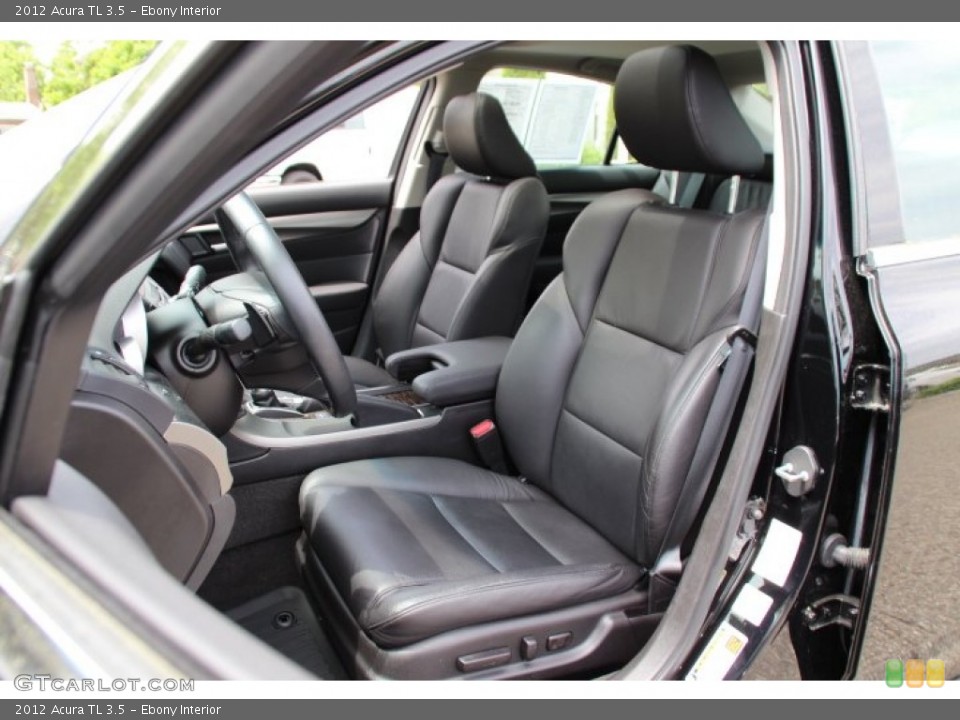 Ebony Interior Photo for the 2012 Acura TL 3.5 #93473200