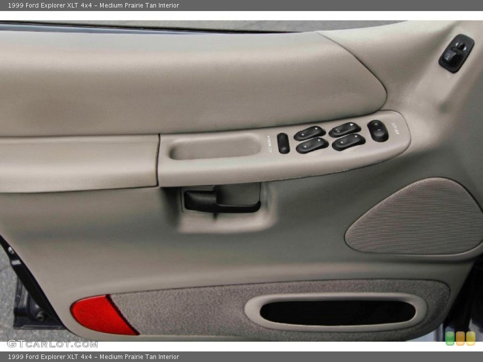 Medium Prairie Tan Interior Door Panel for the 1999 Ford Explorer XLT 4x4 #93482059