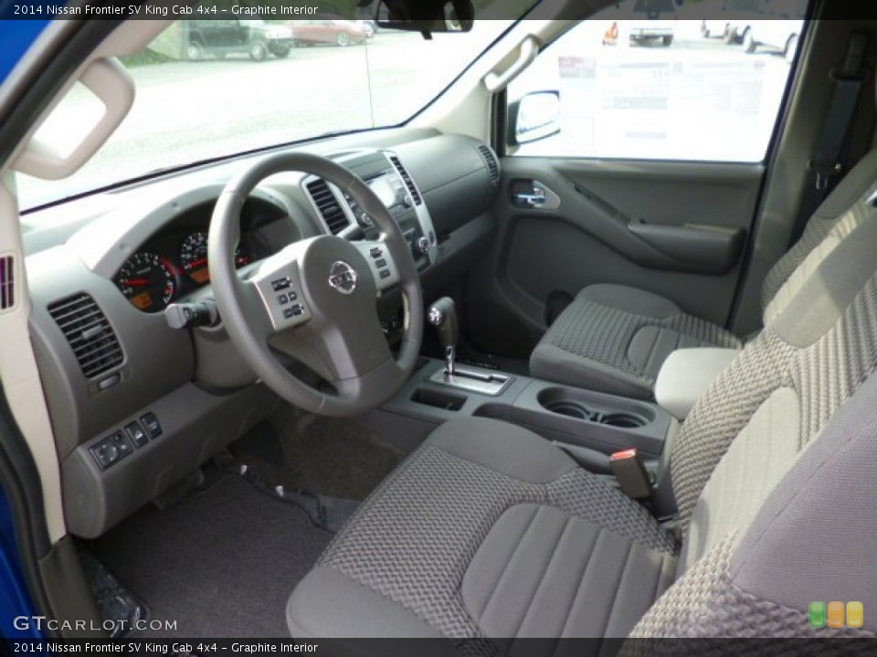 Graphite Interior Photo for the 2014 Nissan Frontier SV King Cab 4x4 #93487184