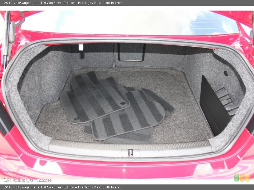Interlagos Plaid Cloth Interior Trunk for the 2010 Volkswagen Jetta TDI Cup Street Edition #93489944