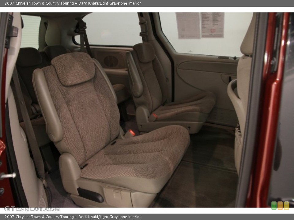 Dark Khaki/Light Graystone Interior Rear Seat for the 2007 Chrysler Town & Country Touring #93498554