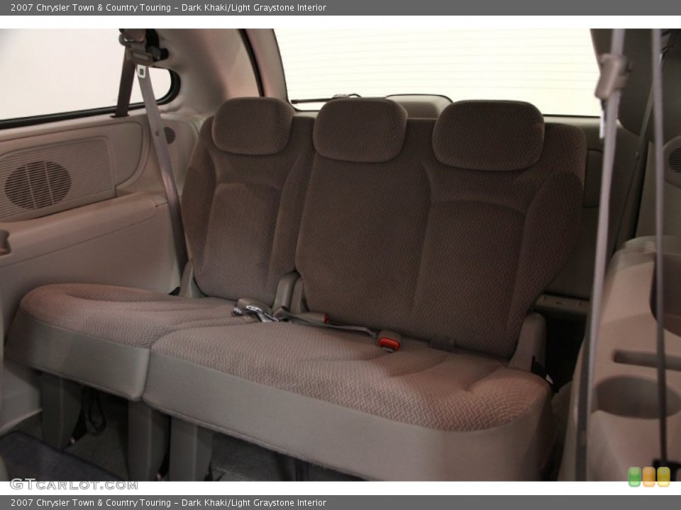Dark Khaki/Light Graystone Interior Rear Seat for the 2007 Chrysler Town & Country Touring #93498590