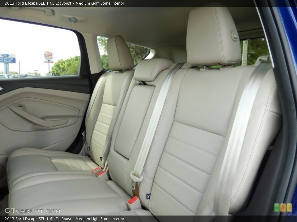 Medium Light Stone Interior Rear Seat for the 2013 Ford Escape SEL 1.6L EcoBoost #93502325