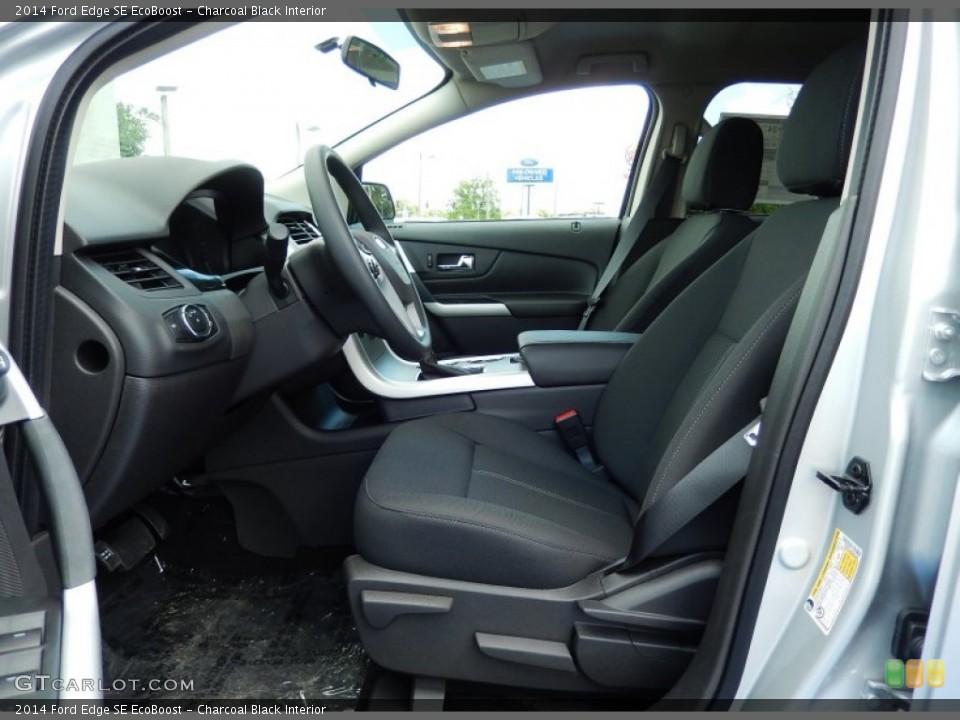 Charcoal Black 2014 Ford Edge Interiors