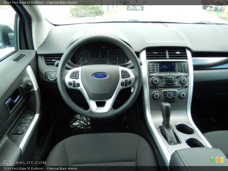 Charcoal Black Interior Dashboard for the 2014 Ford Edge SE EcoBoost #93507470