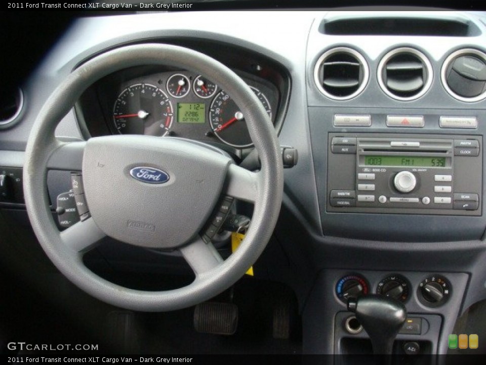 Dark Grey Interior Dashboard for the 2011 Ford Transit Connect XLT Cargo Van #93507710