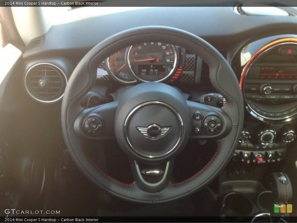 Carbon Black Interior Steering Wheel for the 2014 Mini Cooper S Hardtop #93507761
