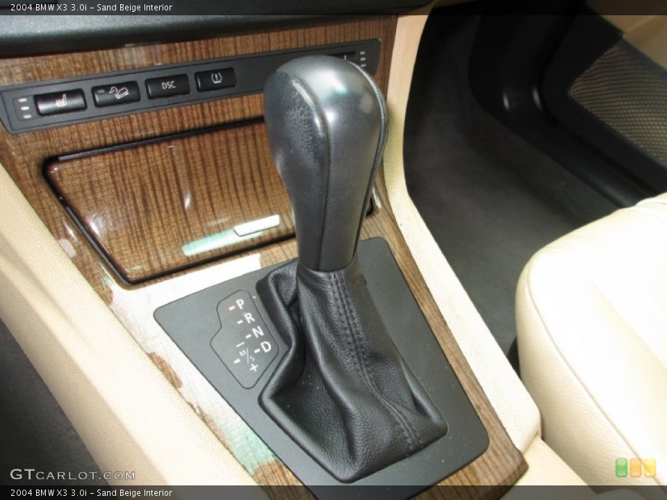 Sand Beige Interior Transmission for the 2004 BMW X3 3.0i #93507893
