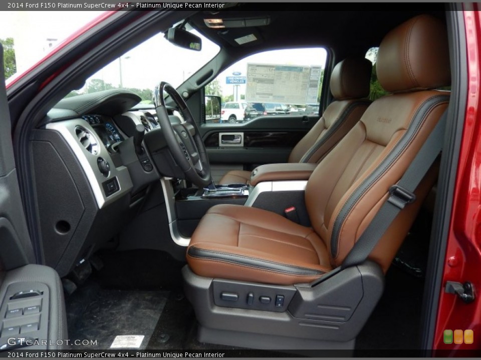 Platinum Unique Pecan Interior Photo for the 2014 Ford F150 Platinum SuperCrew 4x4 #93509453