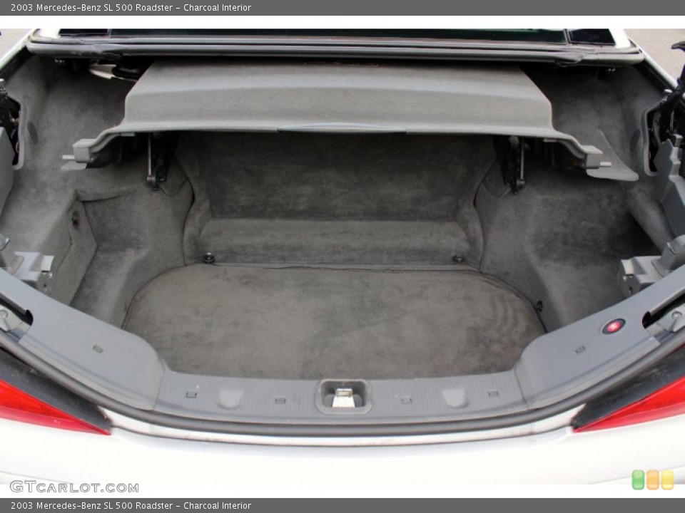 Charcoal Interior Trunk for the 2003 Mercedes-Benz SL 500 Roadster #93511518