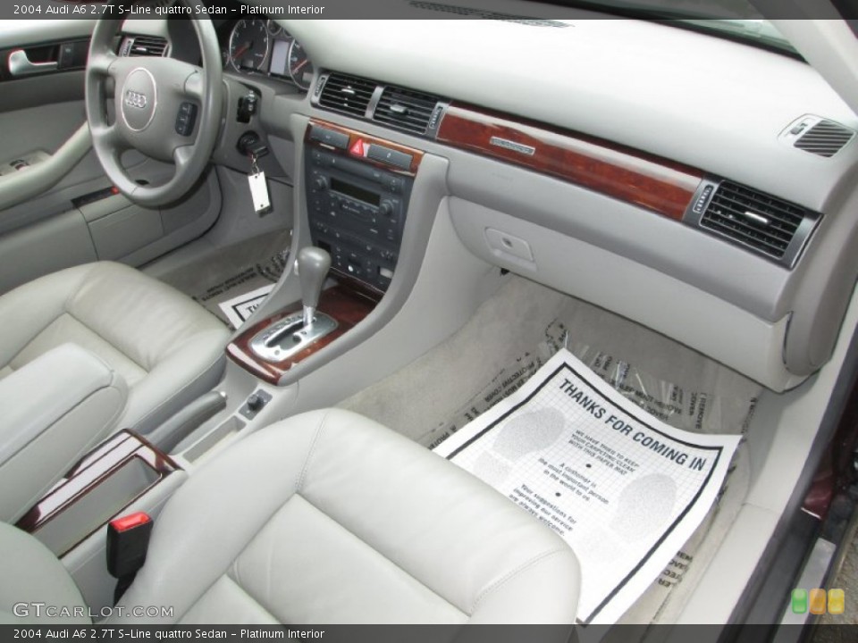 Platinum Interior Dashboard for the 2004 Audi A6 2.7T S-Line quattro Sedan #93511940