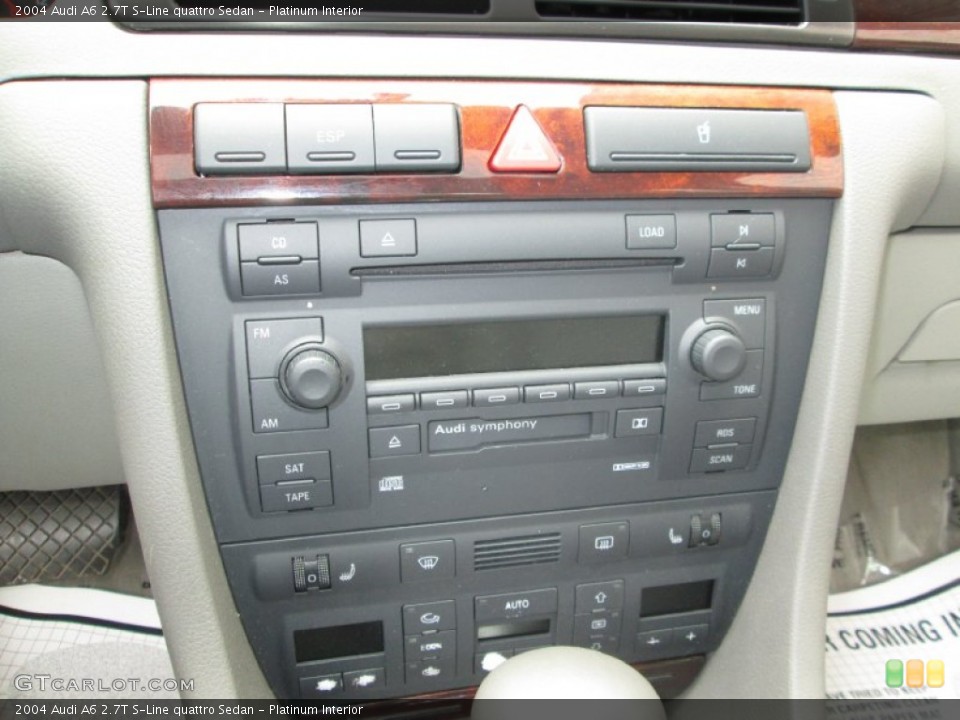 Platinum Interior Controls for the 2004 Audi A6 2.7T S-Line quattro Sedan #93512030