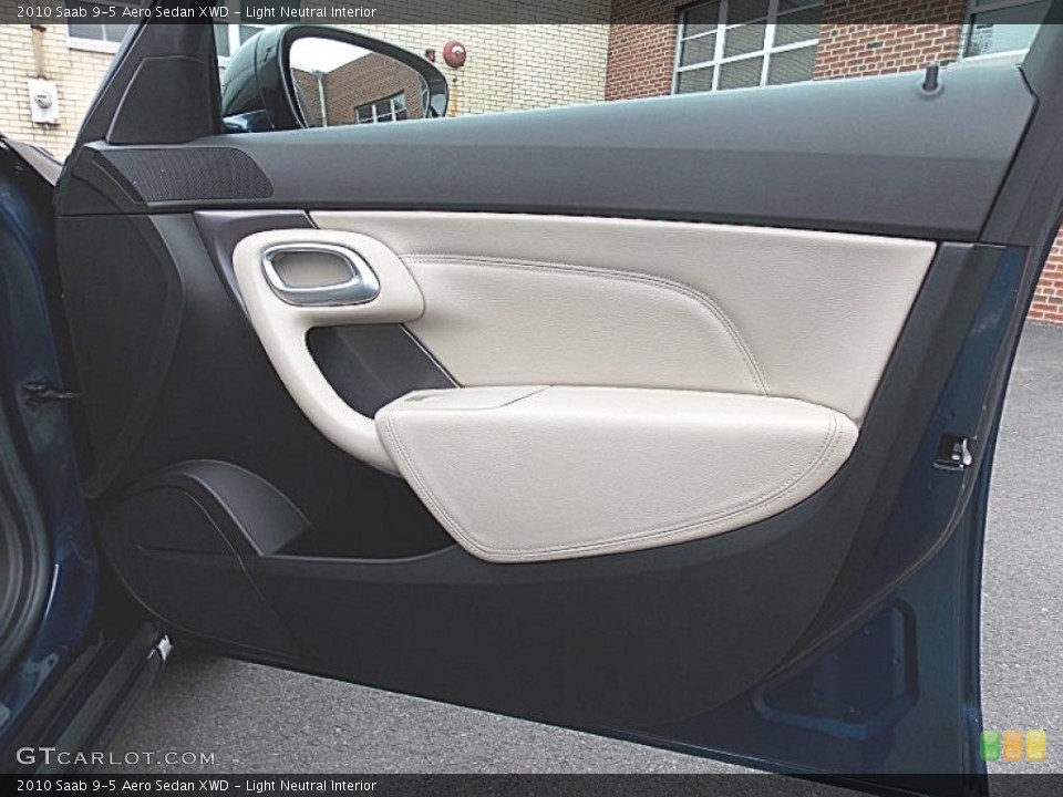 Light Neutral Interior Door Panel for the 2010 Saab 9-5 Aero Sedan XWD #93514571