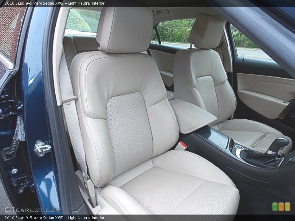 Light Neutral Interior Front Seat for the 2010 Saab 9-5 Aero Sedan XWD #93514598